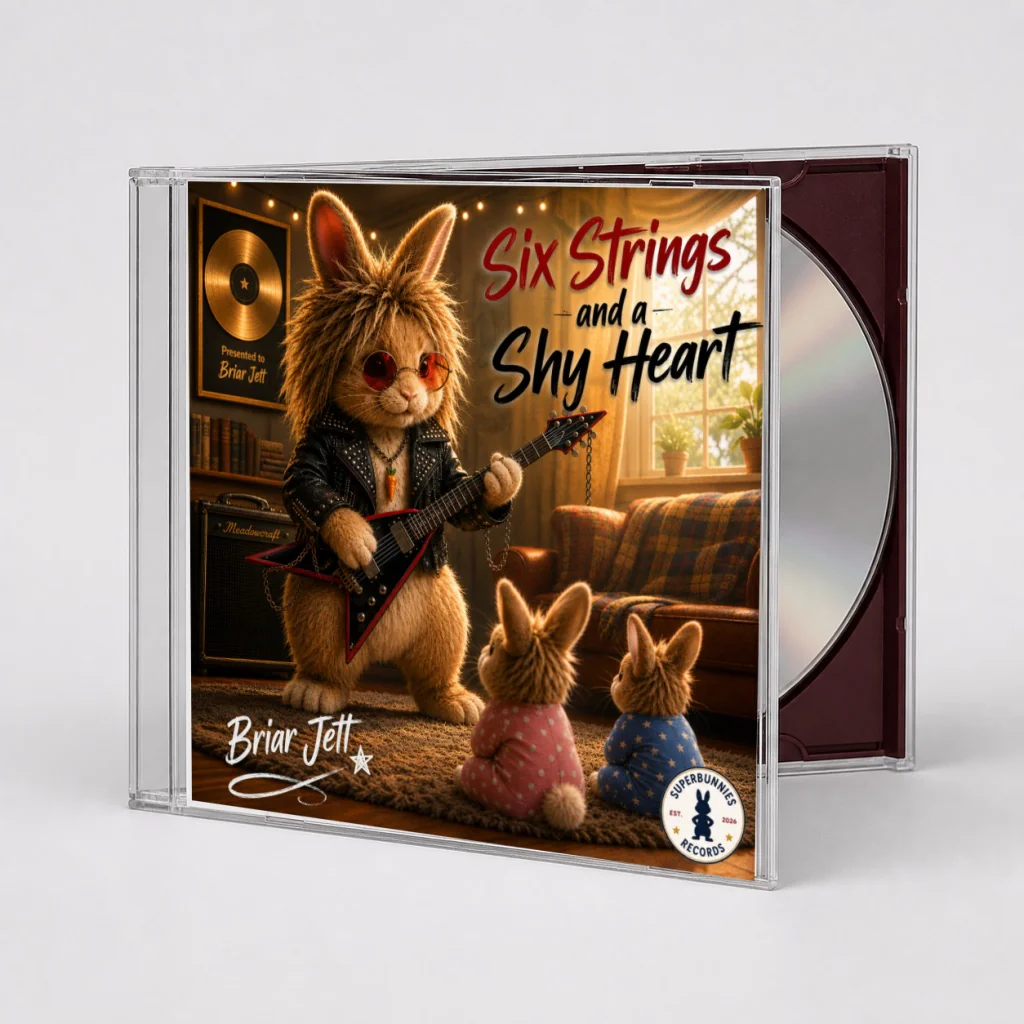 Six Strings and a Shy Heart album artwork