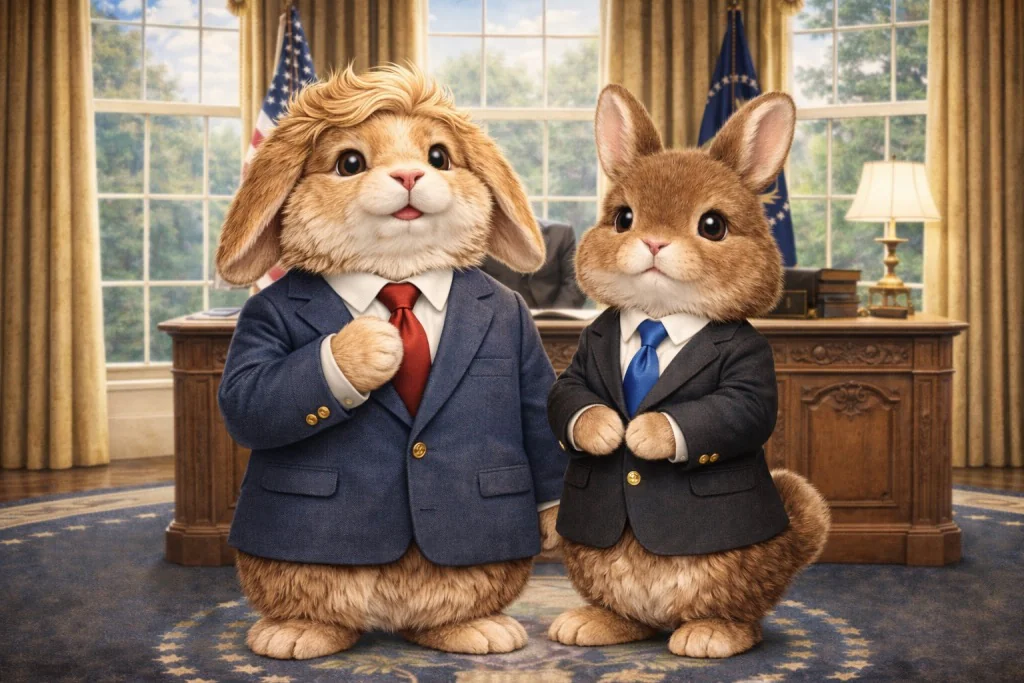 President Thump and Vice President Hopper
